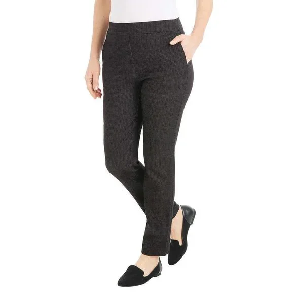 chinese dress ladies Hilary Radley Ladies' Tie Front Dress Pant (Black, 4) at Amazon Women's  Clothing store